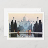 ・ Mahal ル, Taj Yoshi, Woodshida Postkarte (Vorne/Hinten)