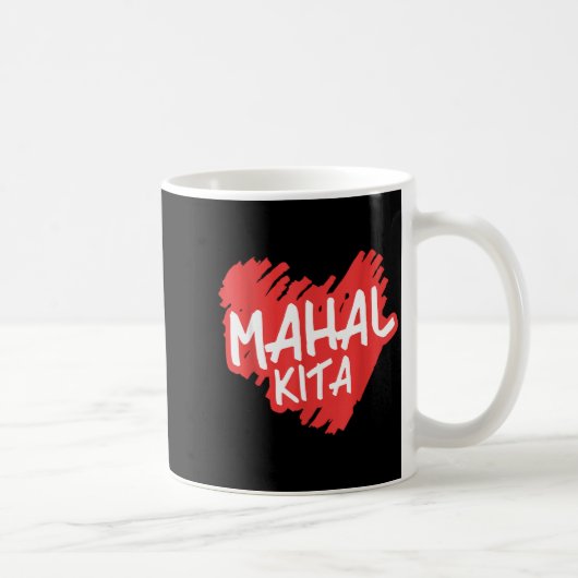 Mahal Kita - I Love You In Filino - Filino  Kaffeetasse (Rechts)