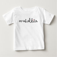 Mahal Kita in Black Lettering Baby T - Shirt