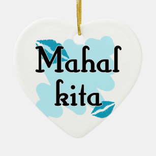 Mahal Kita - Liebe des Filipino I Sie Keramikornament