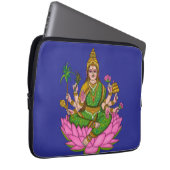 Mahalakshmi  laptopschutzhülle (Vorne Rechts)