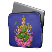 Mahalakshmi  laptopschutzhülle (Vorderseite Links)