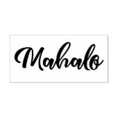Mahalo3 Gummistempel (Prägung)
