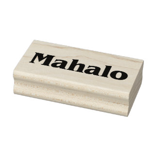 Mahalo7 Gummistempel