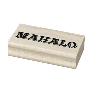 Mahalo8 Gummistempel