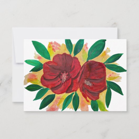 Mahalo Dankeskarte (Vorderseite)