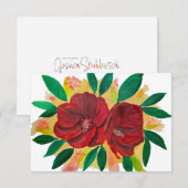 Mahalo Dankeskarte (Vorne/Hinten)