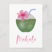 Mahalo Hawaii Destination Resort Dusche Vielen Dan Postkarte (Vorderseite)