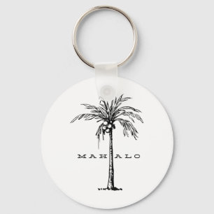 Mahalo Hawaii von der Insel. Feel the Aloha Spir Schlüsselanhänger