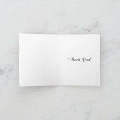 Mahalo Hawaiian Hawaii Nächte Danke Note Card (Innenseite)