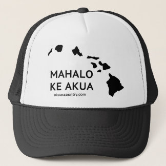 Mahalo KE Akua Fernlastfahrer-Hut Truckerkappe