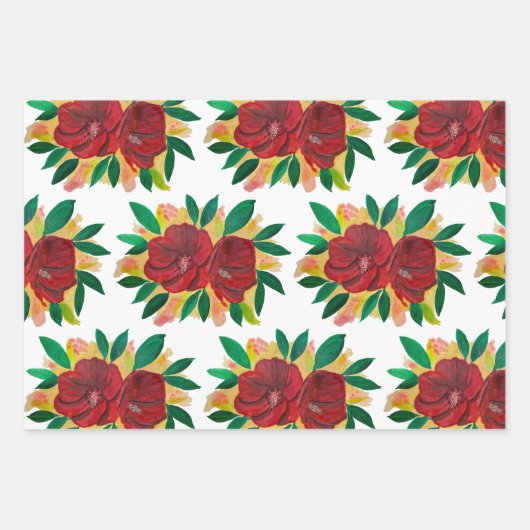 Mahalo-Packpapier Geschenkpapier Set (Vorderseite 2)