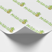Mahalo Pineaple Geschenkpapier (Ecke)