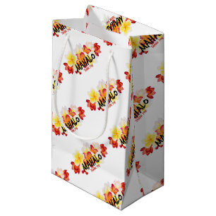 Mahalo Plumeria Kleine Geschenktüte