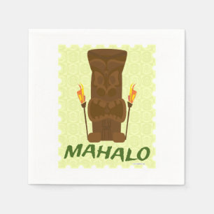 Mahalo Tiki God Serviette