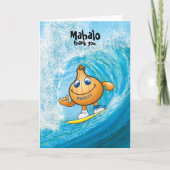 mahalo vom sweetyonion dankeskarte (Vorderseite)