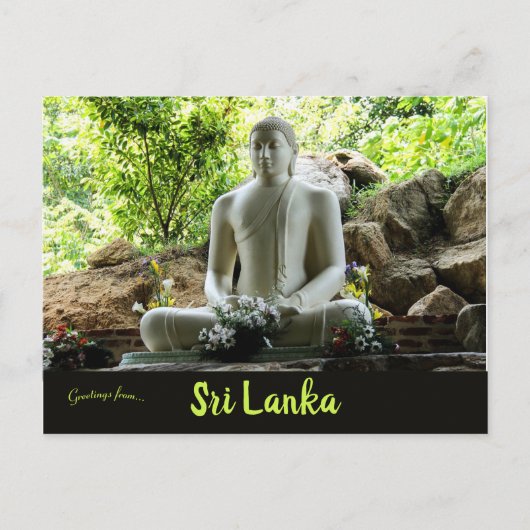 Mahamevnawa Buddhistisches Kloster Sri Lanka Postkarte (Vorderseite)