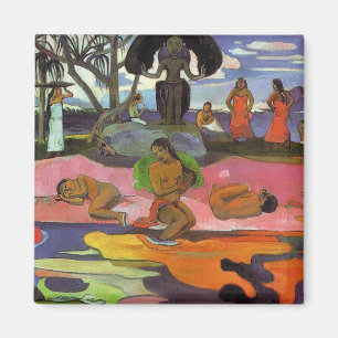 "Mahana kein Atua" - Paul Gauguin Magnet