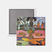 'Mahana No Atua' - Paul Gauguin Magnet (Vorderseite/Rückseite)