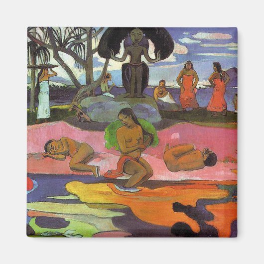 'Mahana No Atua' - Paul Gauguin Magnet (Vorne)