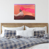 Maharadscha im Tempo 2 Leinwanddruck (Insitu (Schlafzimmer))