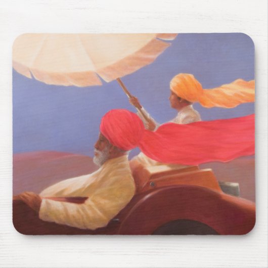 Maharadscha mit Geschwindigkeit 2010 Mousepad (Vorne)