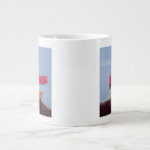 Maharadscha mit Geschwindigkeit Jumbo-Tasse (Vorderseite)