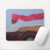 Maharadscha mit Geschwindigkeit Mousepad (Mit Mouse)