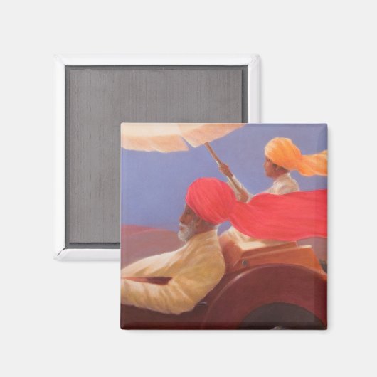 Maharaja auf Speed 2010 Magnet (Vorderseite/Rückseite)