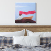 Maharajah bei Speed Leinwanddruck (Insitu (Schlafzimmer))