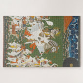 Maharana Bhim Singh in Procession Indian Art Puzzle (Horizontal)