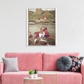 Maharana Jawan Singh Leinwanddruck (Insitu (Wohnzimmer))