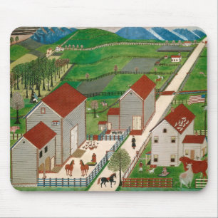 Mahatango Tal-Bauernhof, Ende des 19. Jahrhunderts Mousepad