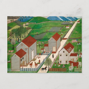 Mahatango Valley Farm, late 19th century Postkarte