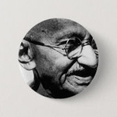 Mahatma Gandhi Button (Vorderseite)