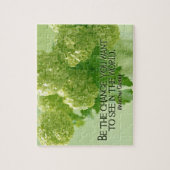 Mahatma Gandhi Inspiration Zitat "Be the change" Puzzle (Vertikal)