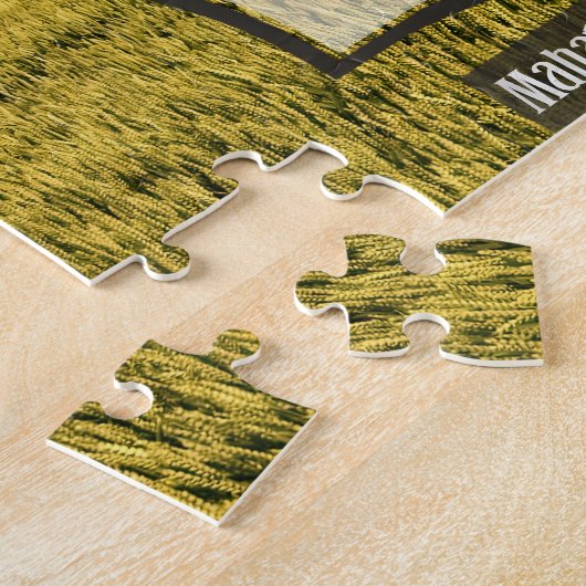 Mahatma Gandhi Inspiration Zitat "Live" Puzzle (Seite)