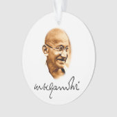 Mahatma Gandhi Ornament (Vorderseite)