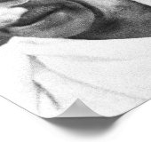 Mahatma Gandhi Poster (Ecke)