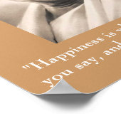 Mahatma Gandhi Poster (Ecke)