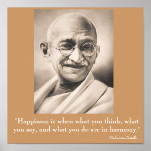Mahatma Gandhi Poster