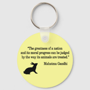 Mahatma Gandhi Quote Collection Schlüsselanhänger