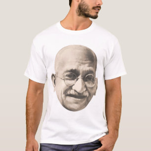 Mahatma Gandhi STELLEN gegenüber T-Shirt