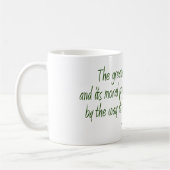 Mahatma Gandhi Zitat Kaffeetasse (Links)