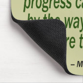 Mahatma Gandhi Zitat Mousepad (Ecke)