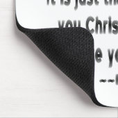 Mahatma Gandhi zu den Christen Mousepad (Ecke)