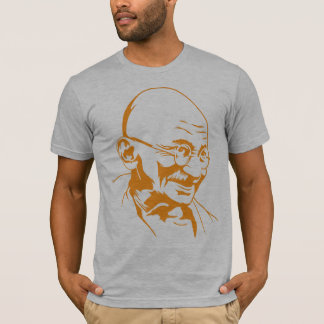 Mahatma- Gandhiporträt-T - Shirt