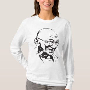 Mahatma- Gandhiporträt-T - Shirt