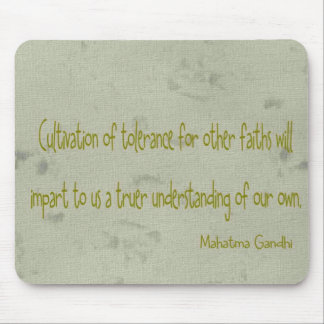 Mahatma- Gandhizitat Mousepad