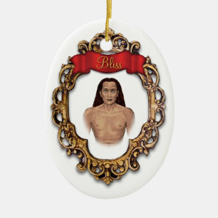 Mahavatar Babaji Glücks-Verzierung Keramikornament